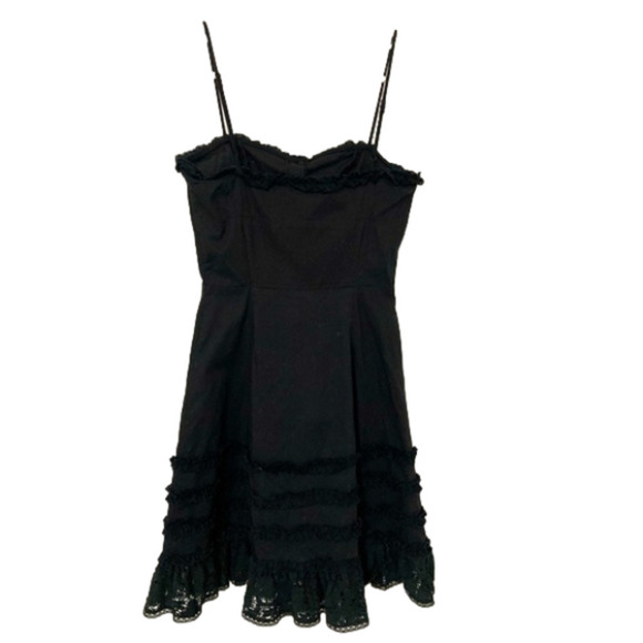 Betsey JOHNSON BLACK SUNDRESS - Size 4 - Picture 3 of 5